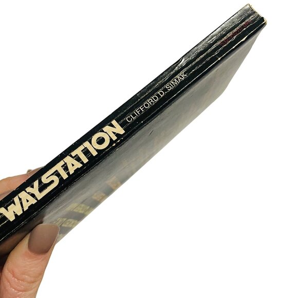 Way Station By Clifford D. Simak 1973 Manor Book Third Printing Paperback Scienc - Picture 3 of 6